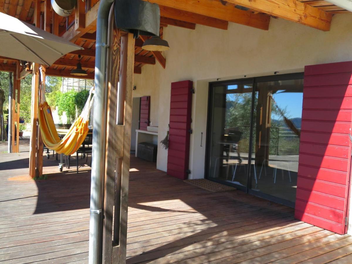 Les Figaires Villa L'Escarene Luaran gambar