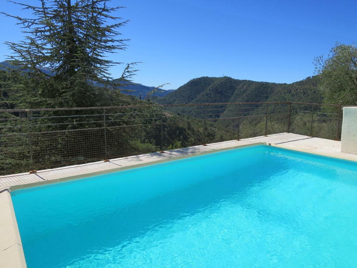 Les Figaires Villa L'Escarene Luaran gambar