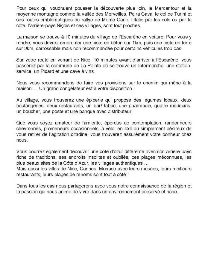 Les Figaires Villa L'Escarene Luaran gambar