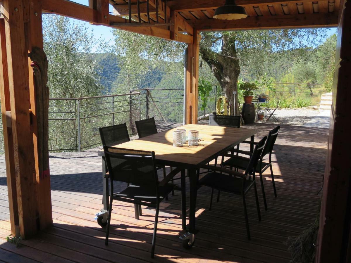 Les Figaires Villa L'Escarene Luaran gambar